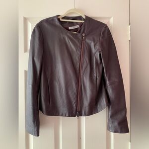 Vince lamb leather biker jacket size S